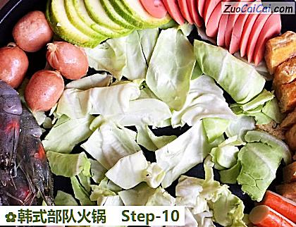 韩式部队火锅做法第十步骤