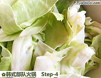 韩式部队火锅做法第四步骤