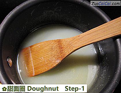 甜面圈Doughnut做法第一步骤
