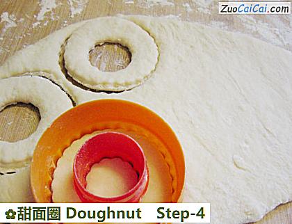 甜面圈Doughnut做法第四步骤