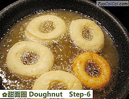 甜面圈Doughnut做法第六步骤