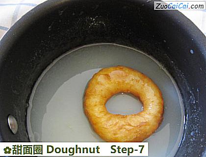 甜面圈Doughnut做法第七步骤