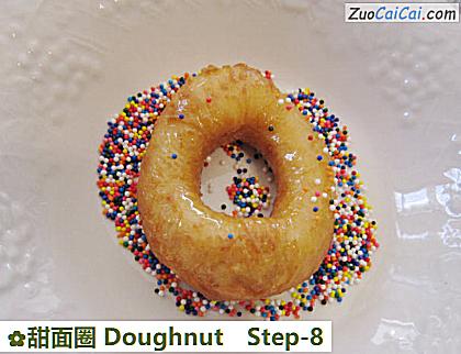 甜面圈Doughnut做法第八步骤