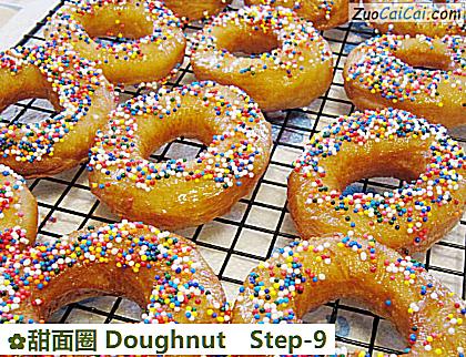 甜面圈Doughnut做法第九步骤