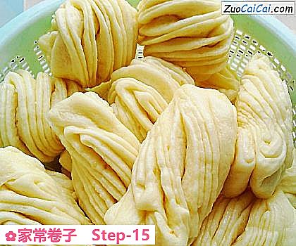 家常卷子做法第十五步骤