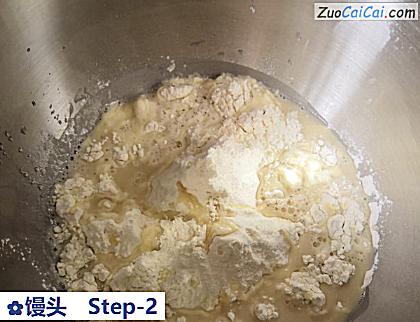 馒头做法第二步骤