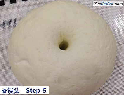 馒头做法第五步骤