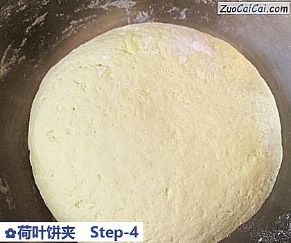 荷叶饼夹做法第四步骤