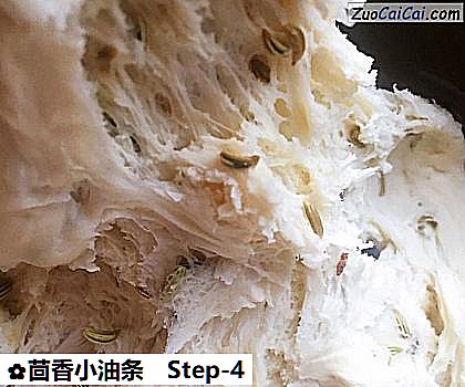 茴香小油条做法第四步骤
