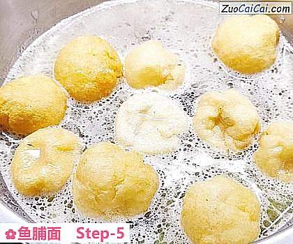鱼脯面做法第五步骤
