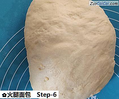 火腿面包做法第六步骤