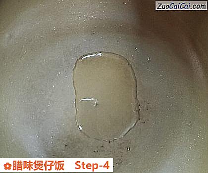 腊味煲仔饭做法第四步骤