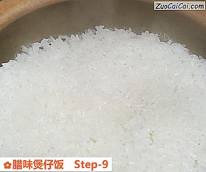 腊味煲仔饭做法第九步骤