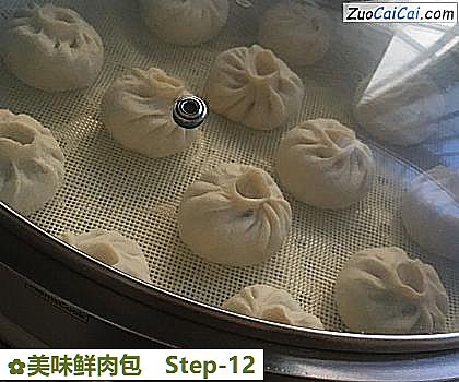 美味鲜肉包做法第十二步骤