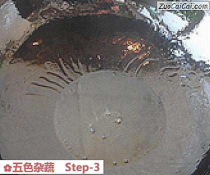 五色杂蔬做法第三步骤