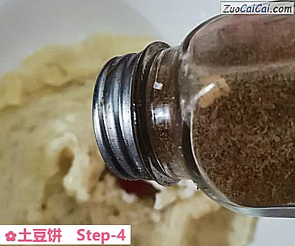 土豆饼做法第四步骤