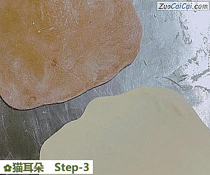 猫耳朵做法第三步骤