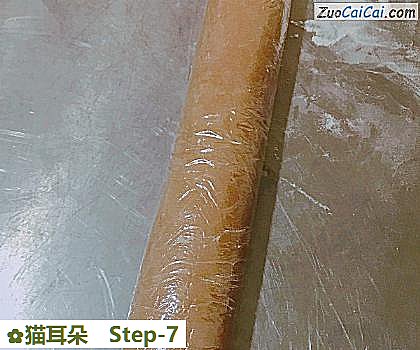 猫耳朵做法第七步骤