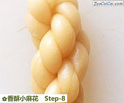 香酥小麻花做法第八步骤
