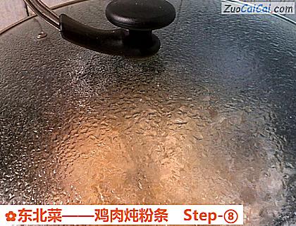 鸡肉炖粉条成品图2