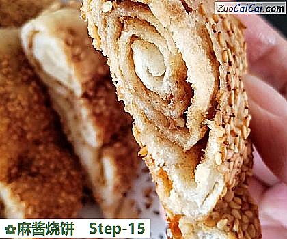 麻酱烧饼成品图4