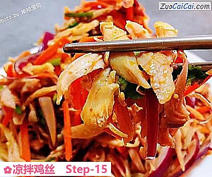 凉拌鸡丝做法第十五步骤
