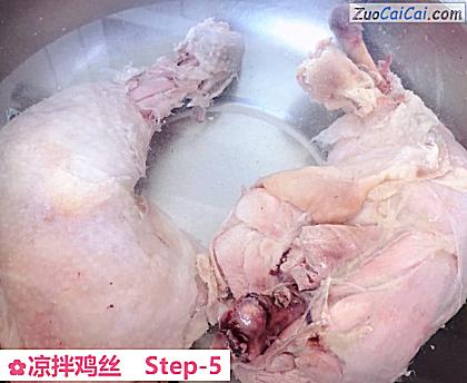 凉拌鸡丝做法第五步骤