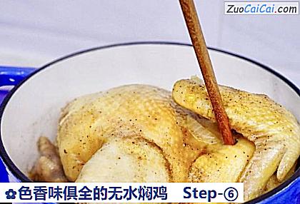 色香味俱全的无水焖鸡做法第六步骤