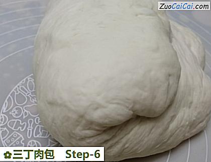 三丁肉包做法第六步骤