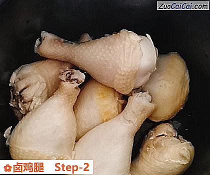 卤鸡腿做法第二步骤