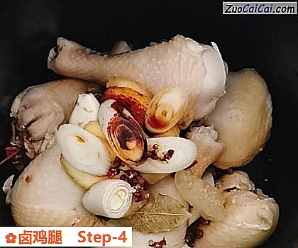 卤鸡腿做法第四步骤