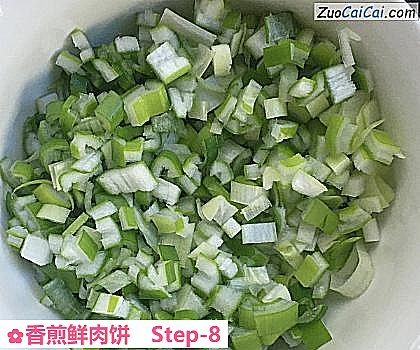 香煎鲜肉饼做法第八步骤