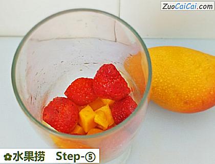 水果捞做法第五步骤