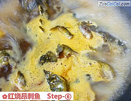 红烧昂刺鱼做法第六步骤