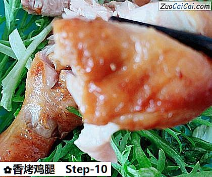 香烤鸡腿做法第十步骤