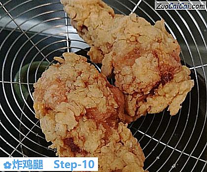 炸鸡腿做法第十步骤