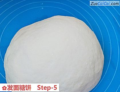 发面糖饼做法第五步骤