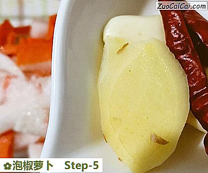 泡椒萝卜做法第五步骤