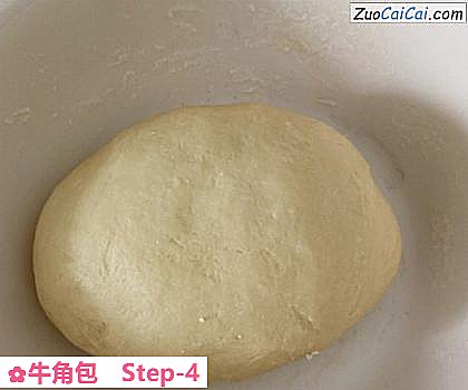 牛角包做法第四步骤