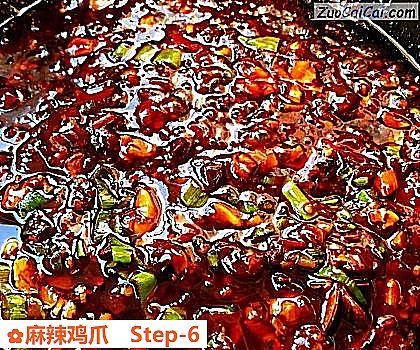 麻辣鸡爪做法第六步骤
