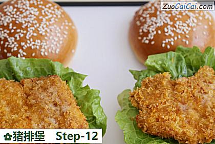 猪排堡做法第十二步骤