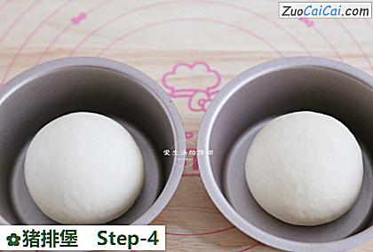 猪排堡做法第四步骤