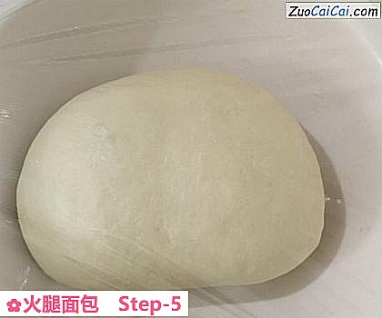 火腿面包做法第五步骤