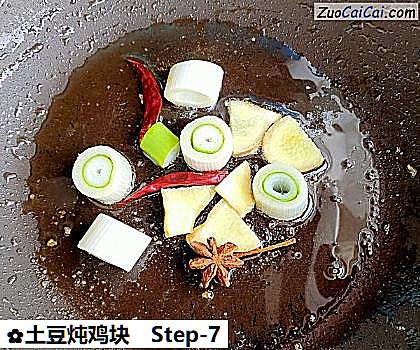 土豆炖鸡块做法第七步骤