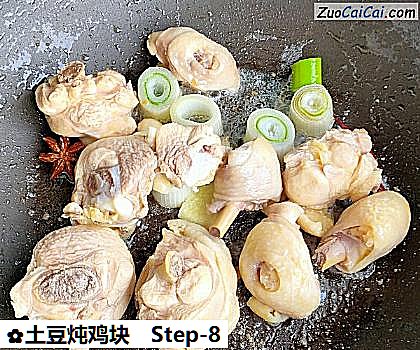 土豆炖鸡块做法第八步骤