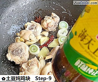 土豆炖鸡块做法第九步骤
