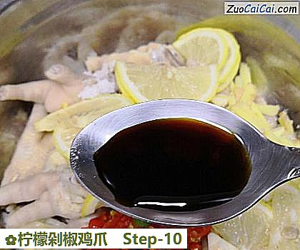 柠檬剁椒鸡爪做法第十步骤