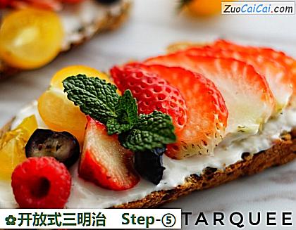 开放式三明治成品图1