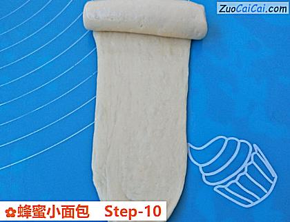 蜂蜜小面包做法第十步骤