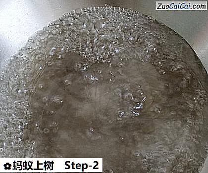 蚂蚁上树做法第二步骤